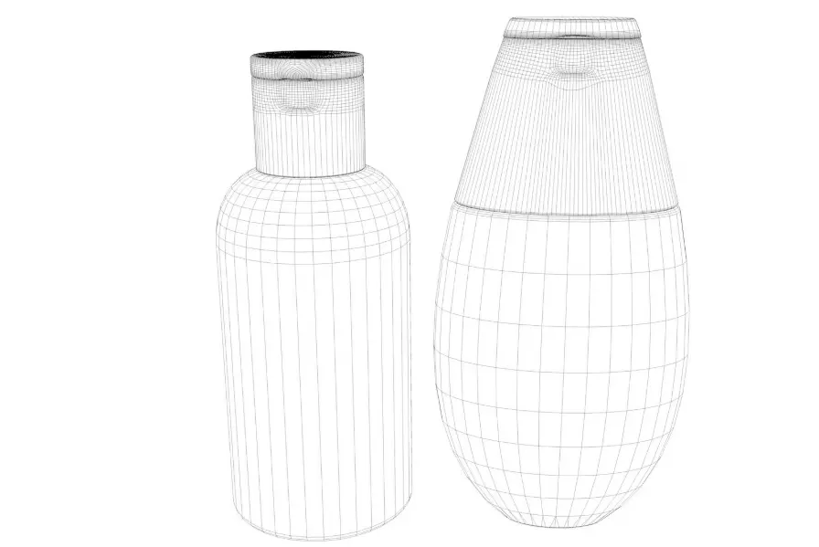 Cosmetic containers collection 3 3D model_20