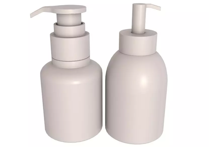 Cosmetic containers collection 3 3D model_5