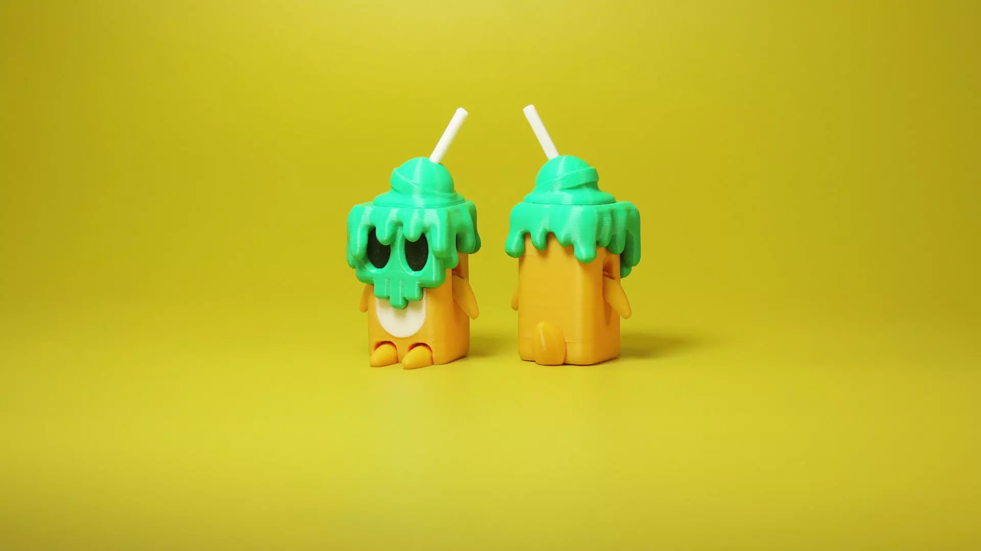  Blocky Chickula 3dprint Free 3D print model_1