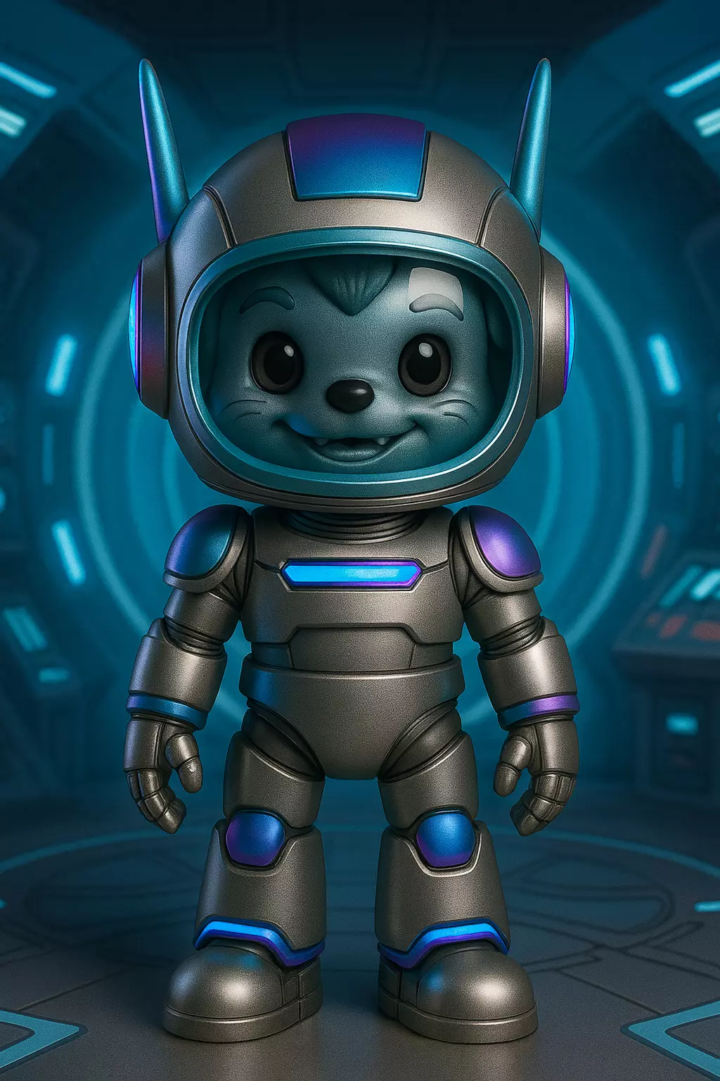 ModuBots NEW collectible Action figures Series Astro Unit 3D print model