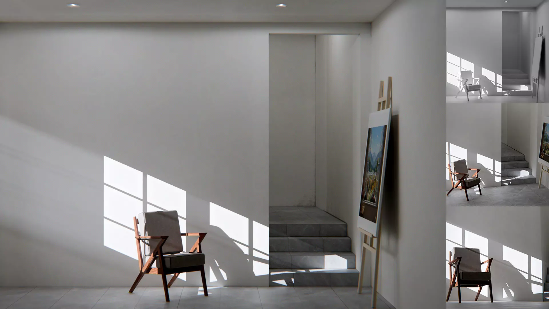 Contemplating the View 3D model