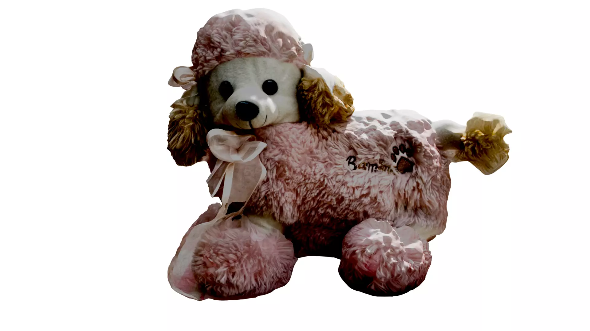 Stuffed Toy Sheep Low-poly 3D model