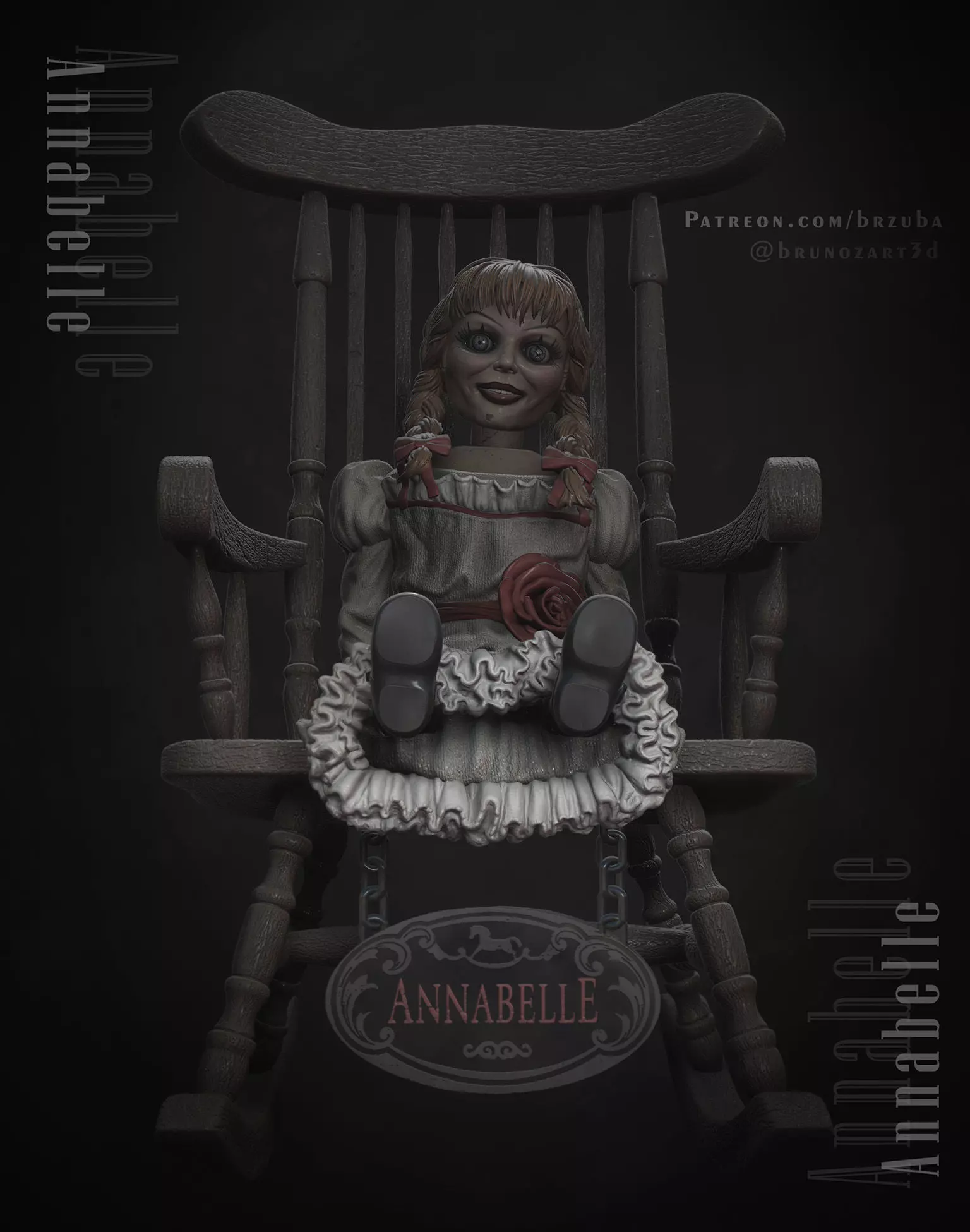 Annabelle 3D print model_0
