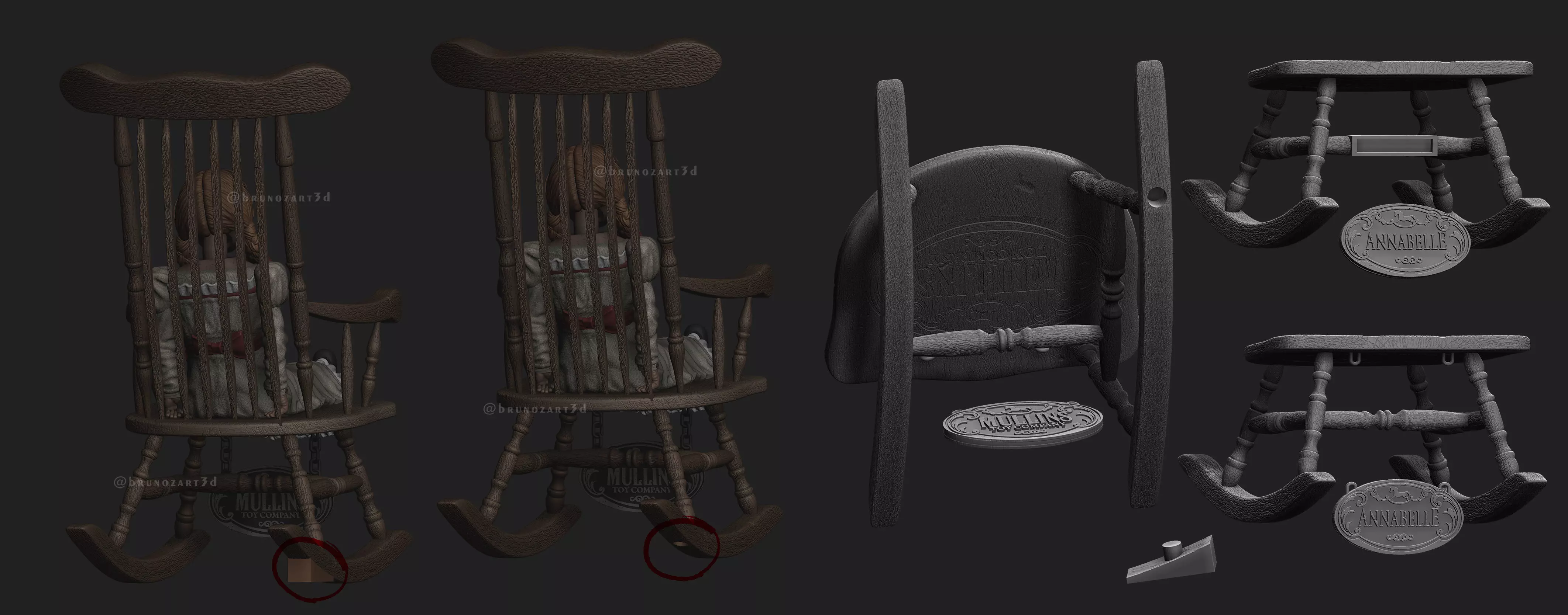 Annabelle 3D print model_2