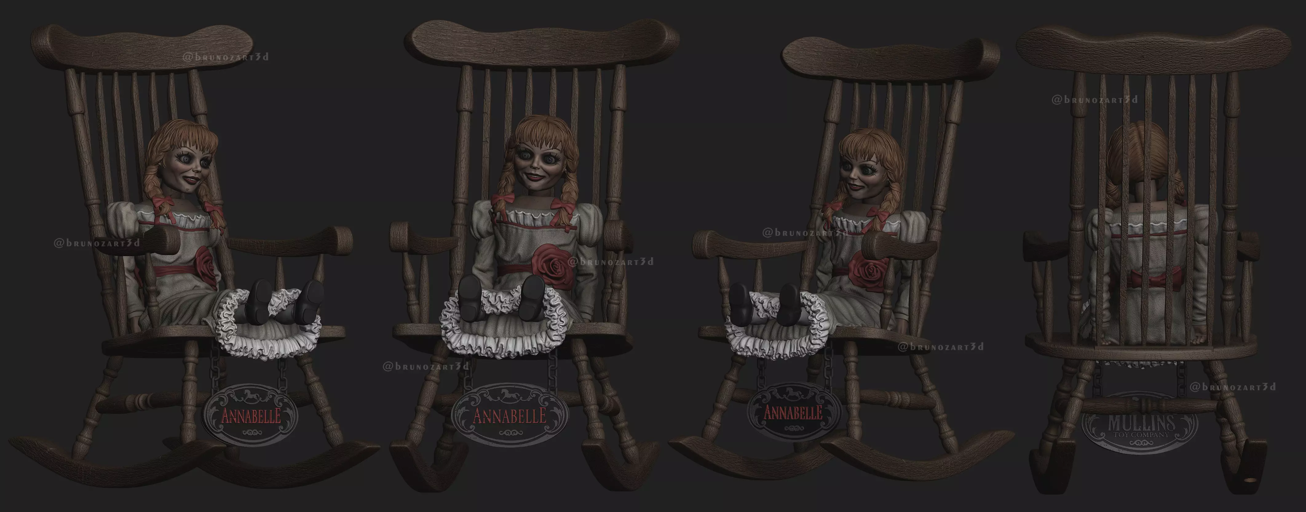 Annabelle 3D print model_3