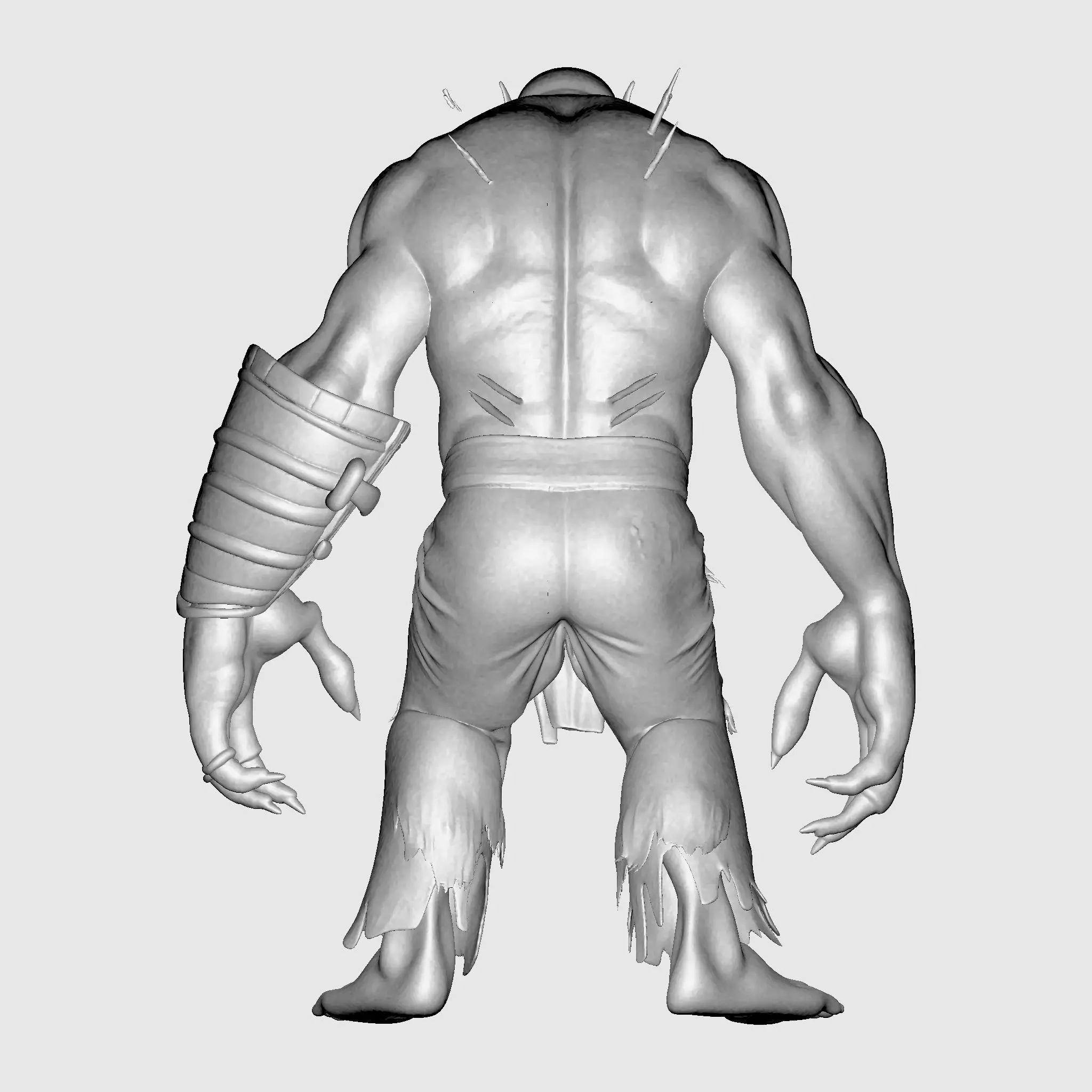Monstrous Horror Creature 3D Print Model 3D print model_15