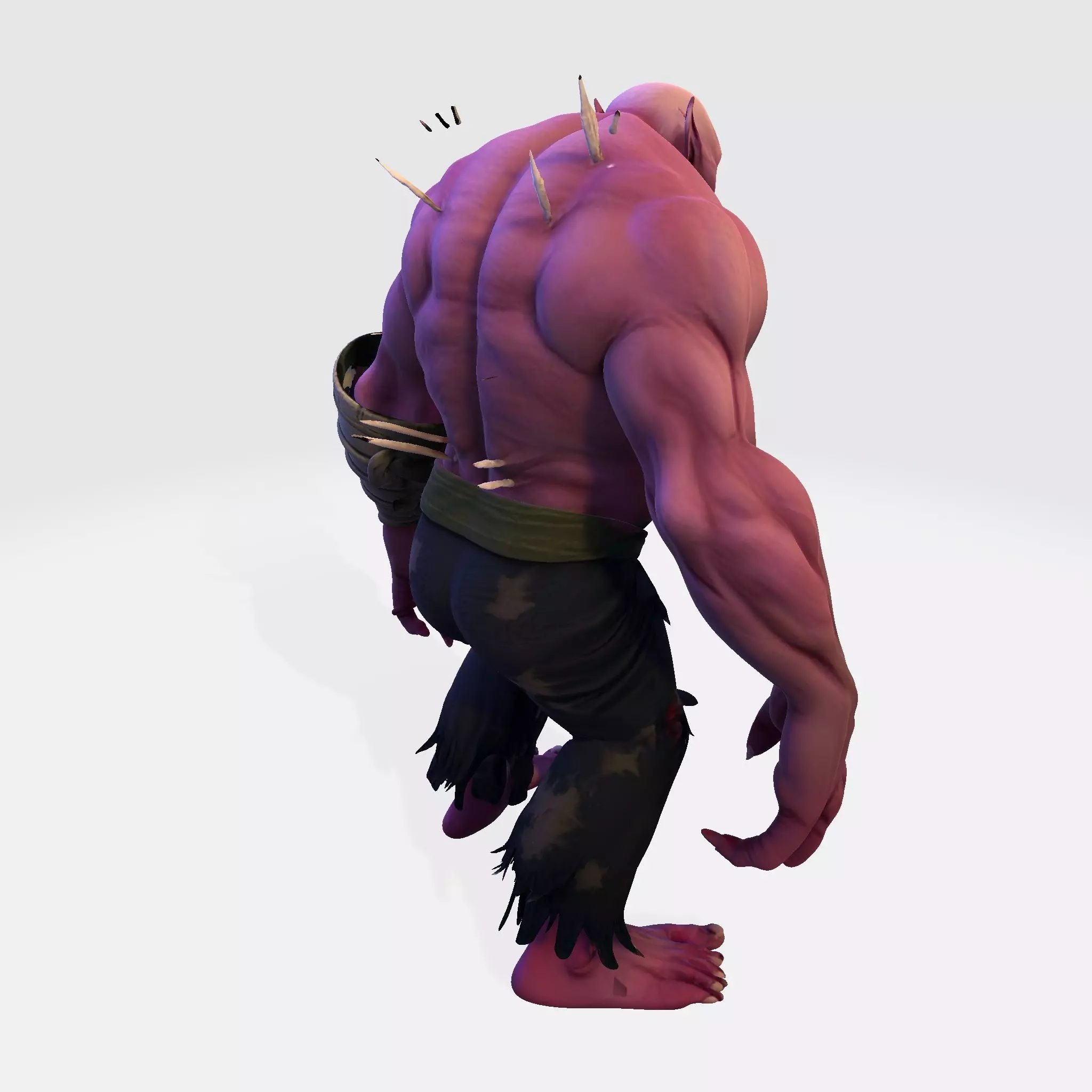 Monstrous Horror Creature 3D Print Model 3D print model_2