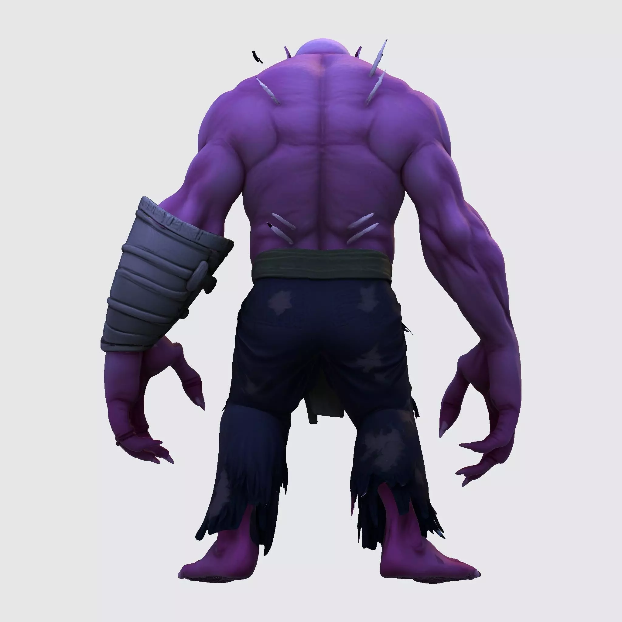 Monstrous Horror Creature 3D Print Model 3D print model_14