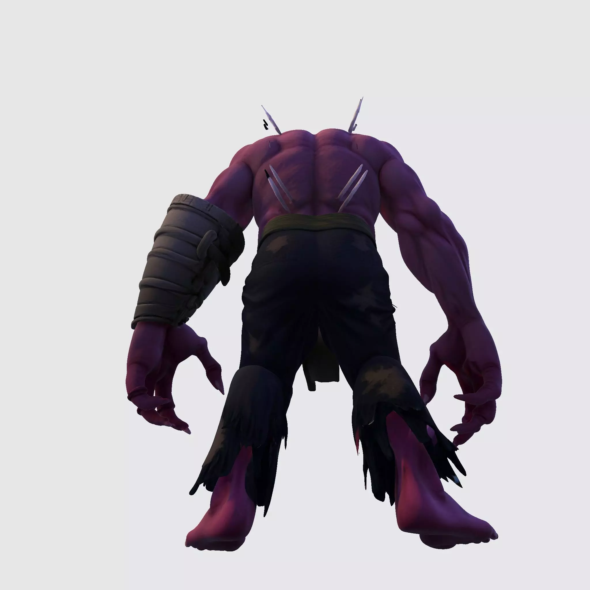 Monstrous Horror Creature 3D Print Model 3D print model_6