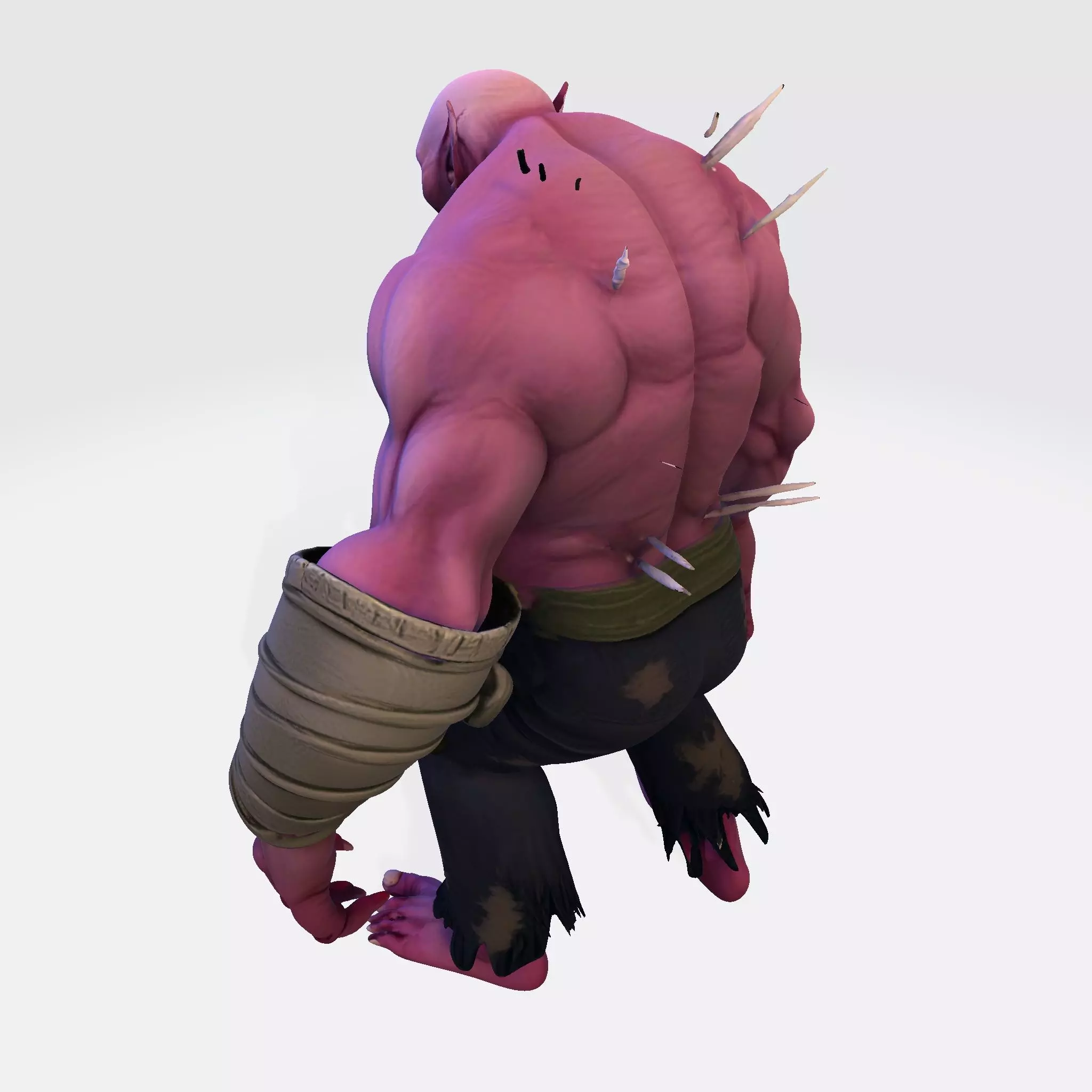 Monstrous Horror Creature 3D Print Model 3D print model_24