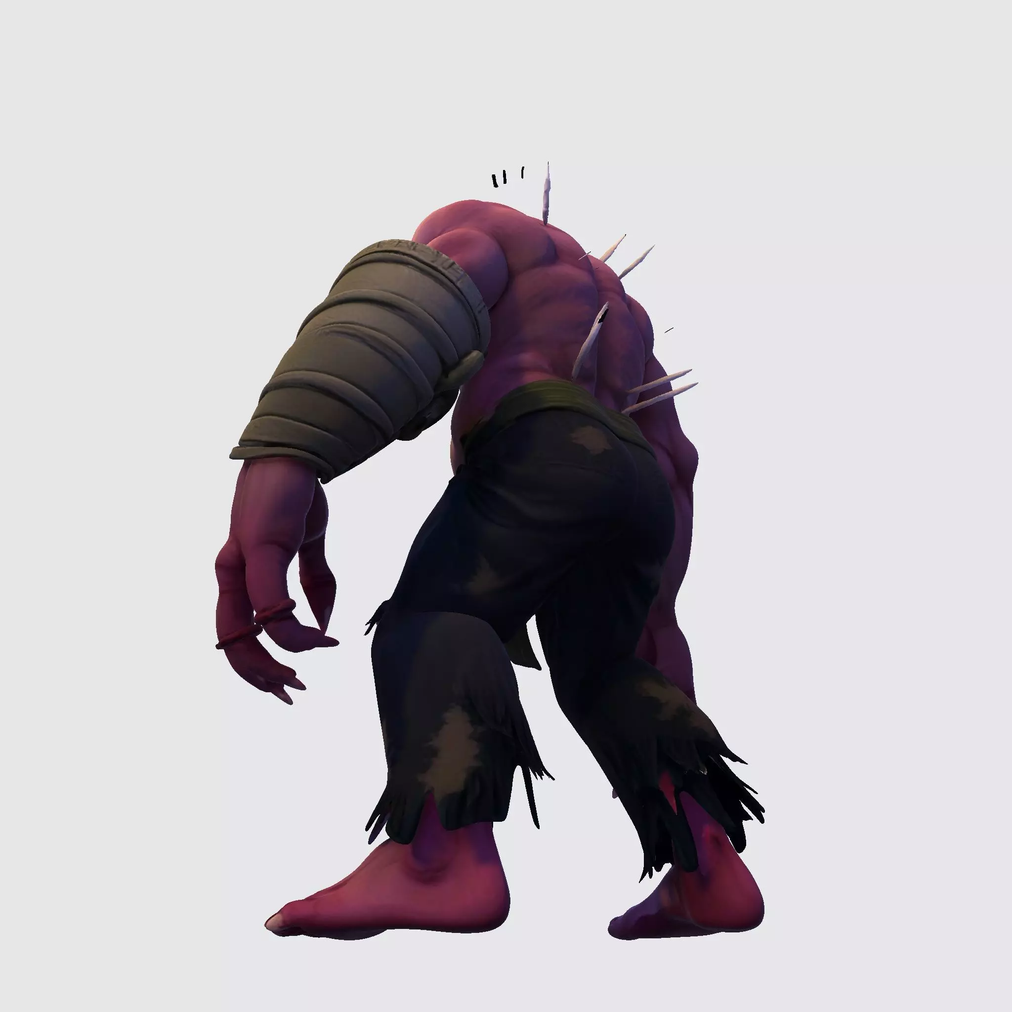 Monstrous Horror Creature 3D Print Model 3D print model_5