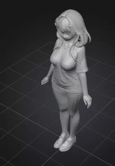  PUELLA IN TUNICA ALBA 3D model_0