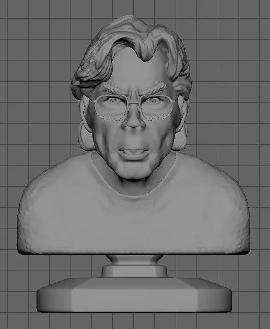 Stephen Edwin King 3D print model