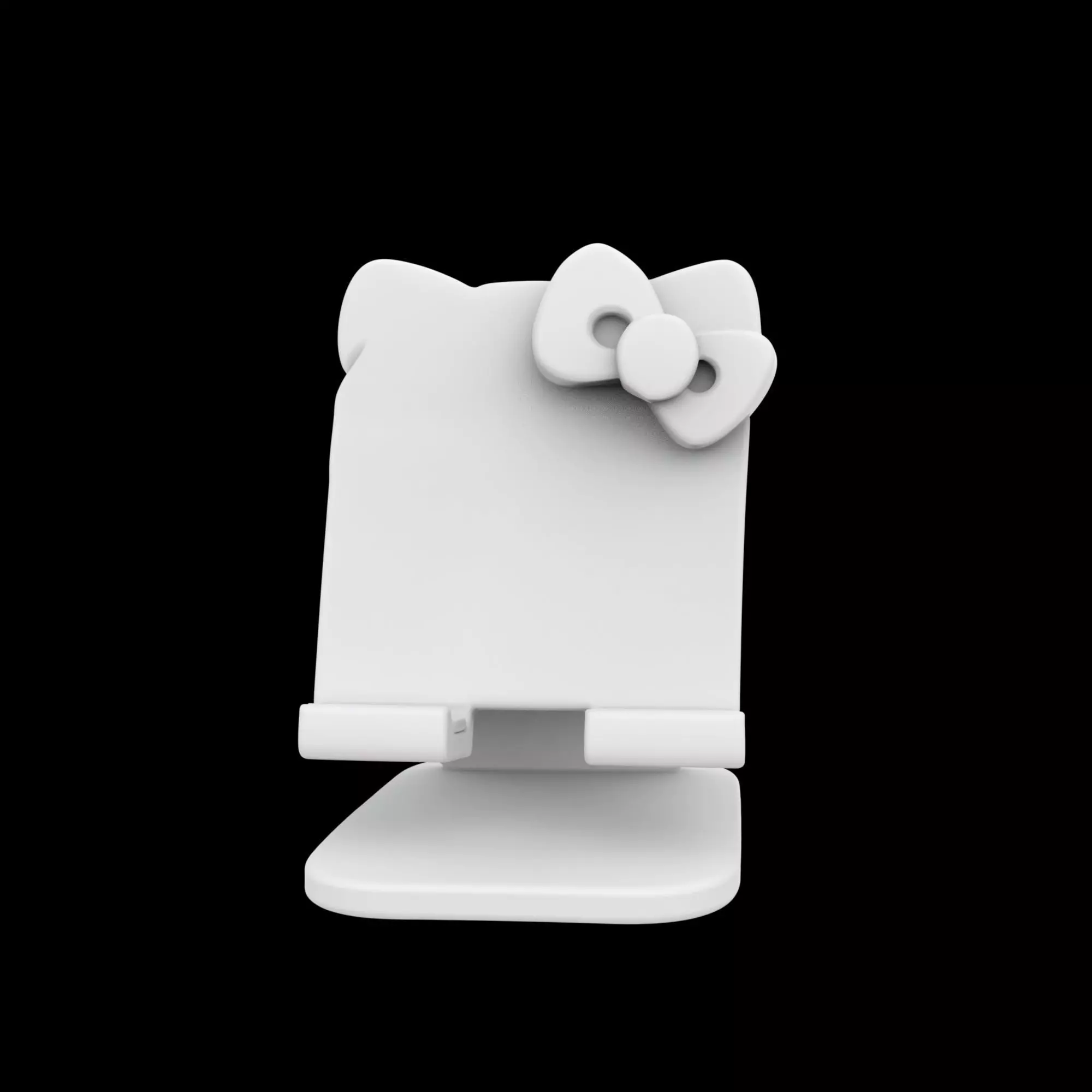Hello Kitty Phone Stand 3D Print Model 3D print model_4