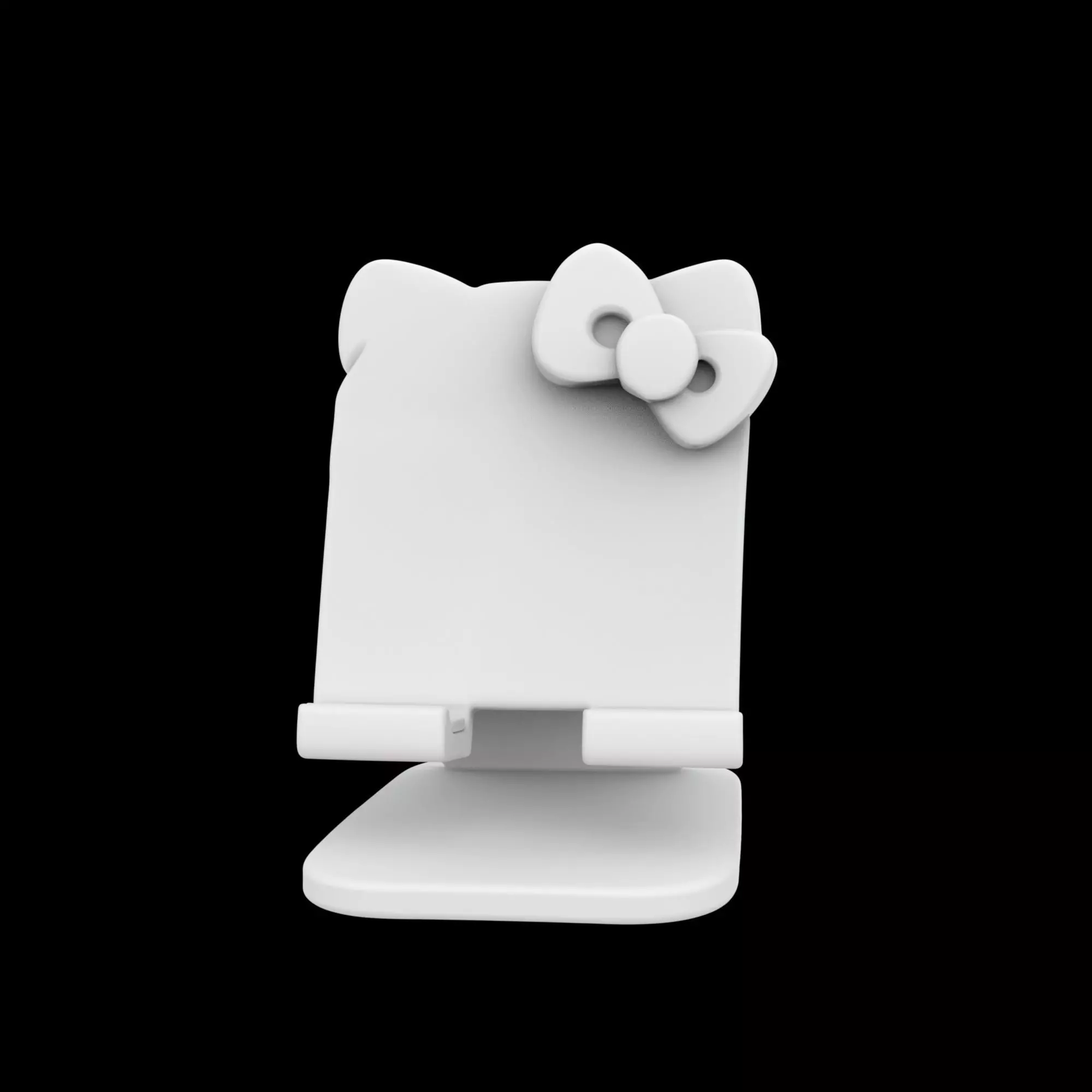 Hello Kitty Phone Stand 3D Print Model 3D print model_0