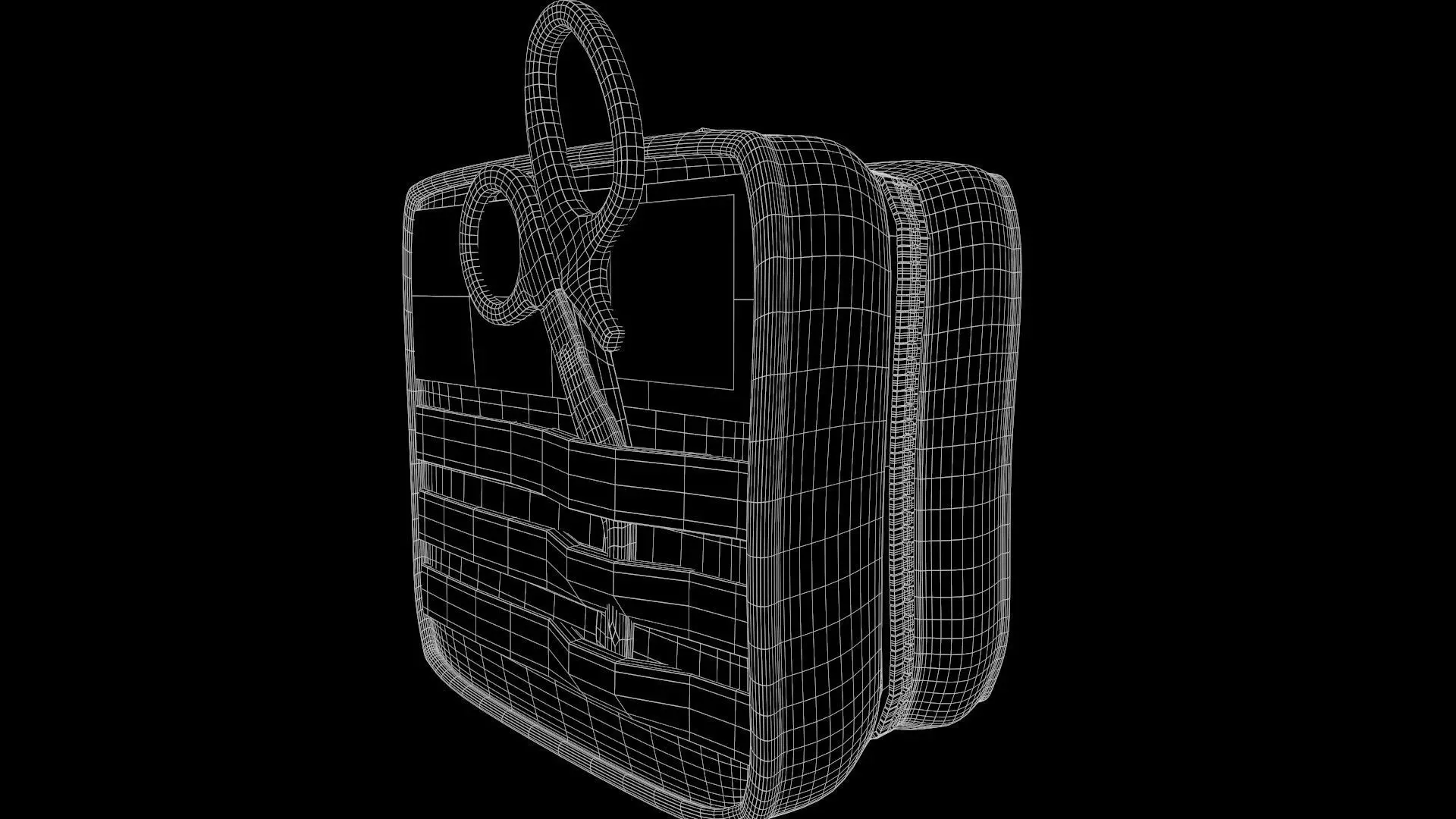 First Aid Bag 3D Model Low-poly 3D model_6