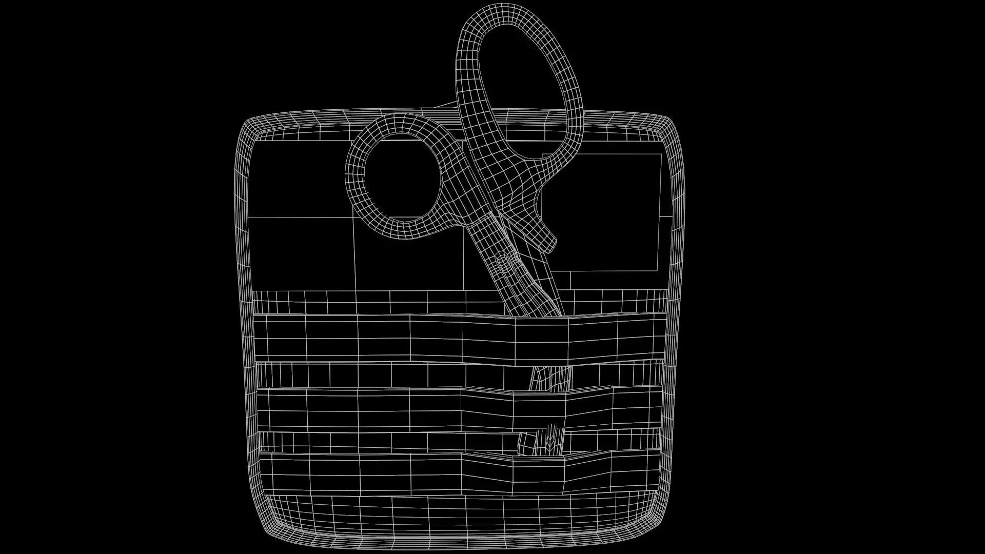 First Aid Bag 3D Model Low-poly 3D model_9