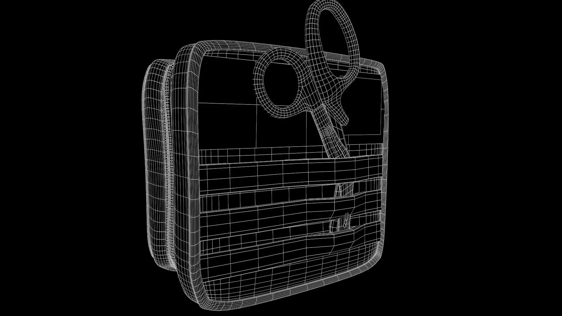First Aid Bag 3D Model Low-poly 3D model_7