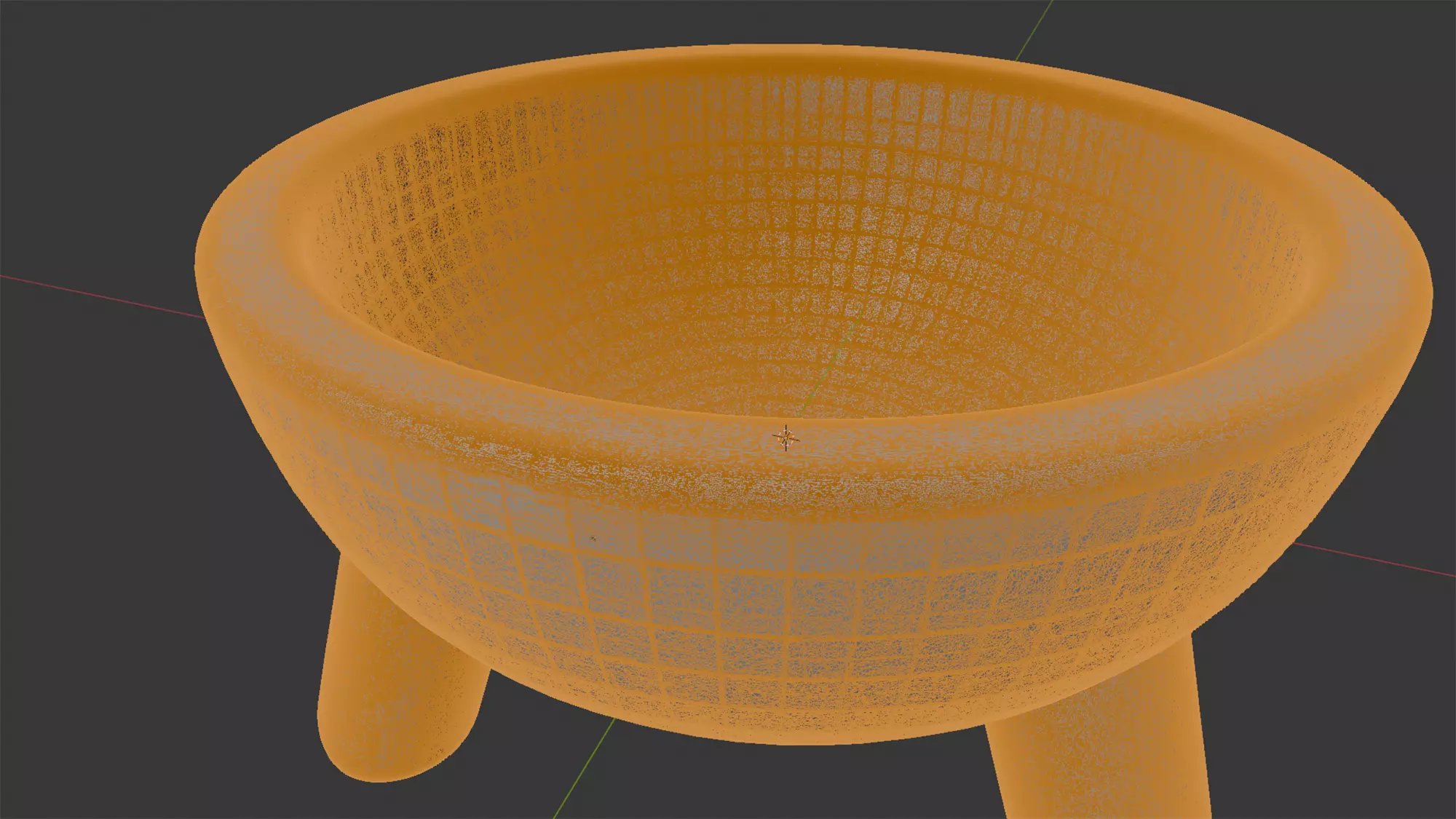 Raised Stand Pet Bowl 3D Print Model 3D print model_5