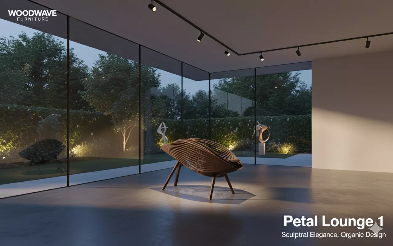 Petal Lounge 1 3D model