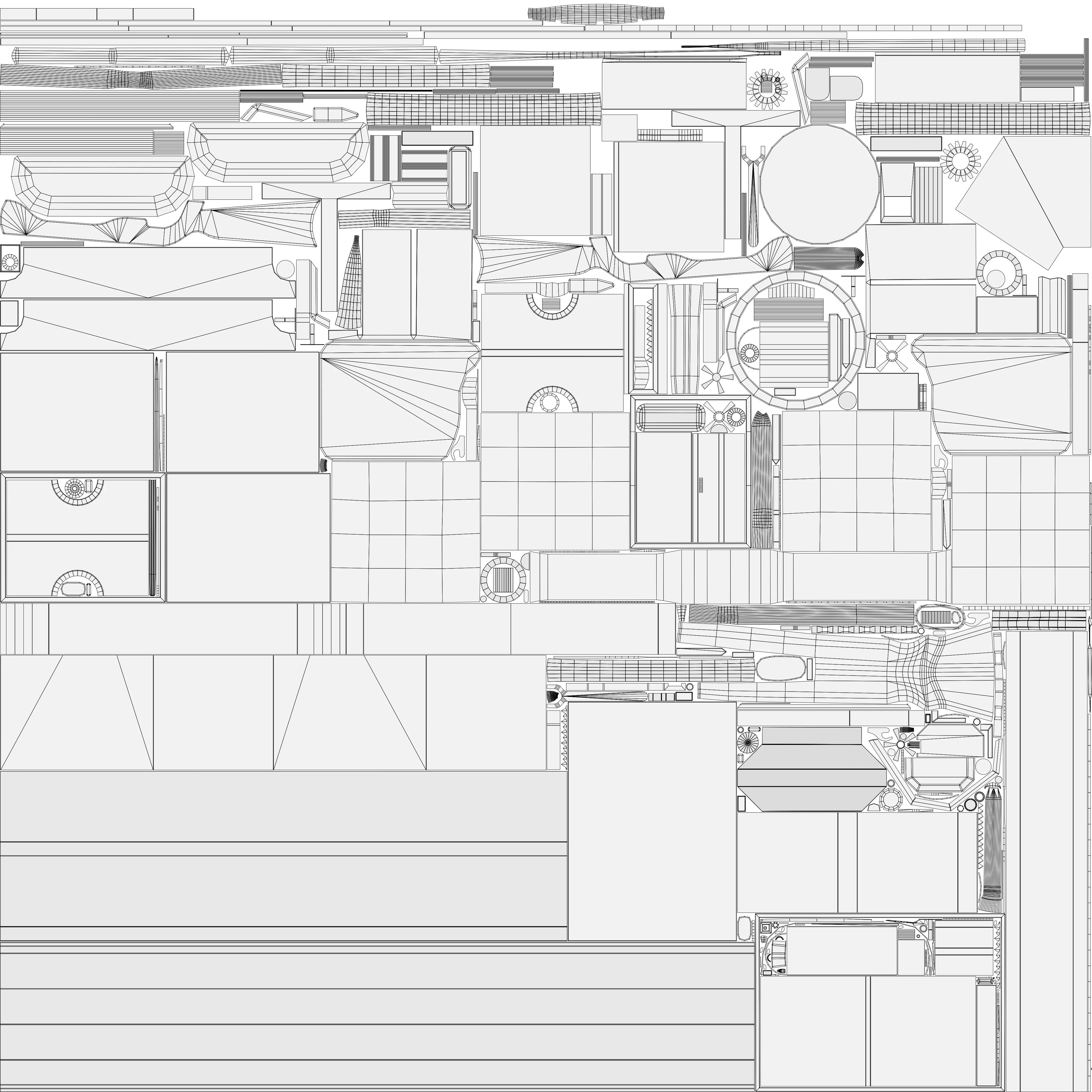 Despair and Decay - 27 Ready-to-Use Game Props Low-poly 3D model_5