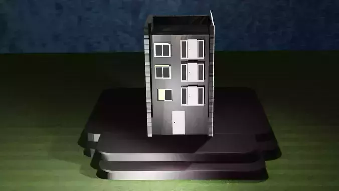 Urban Minimalist Tower