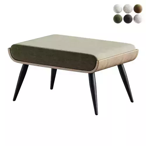footstool green
