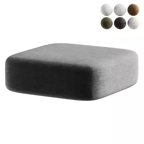 pouf black
