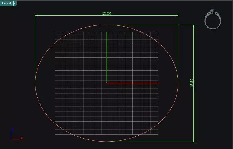 Elegant Wavy Bracelet with Enamel 3D print model_11