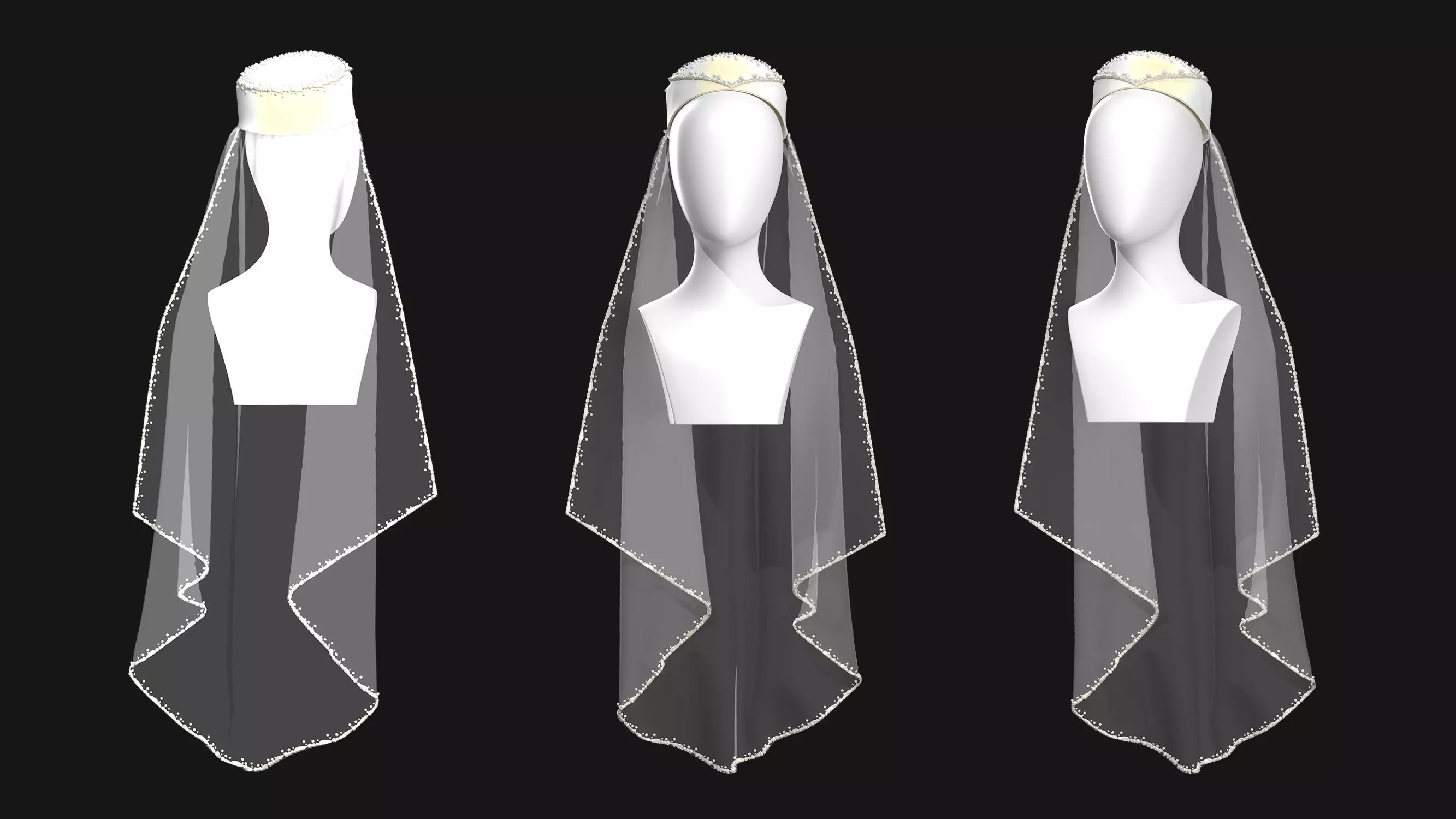 9 Female Headdress-EM 3D model_22
