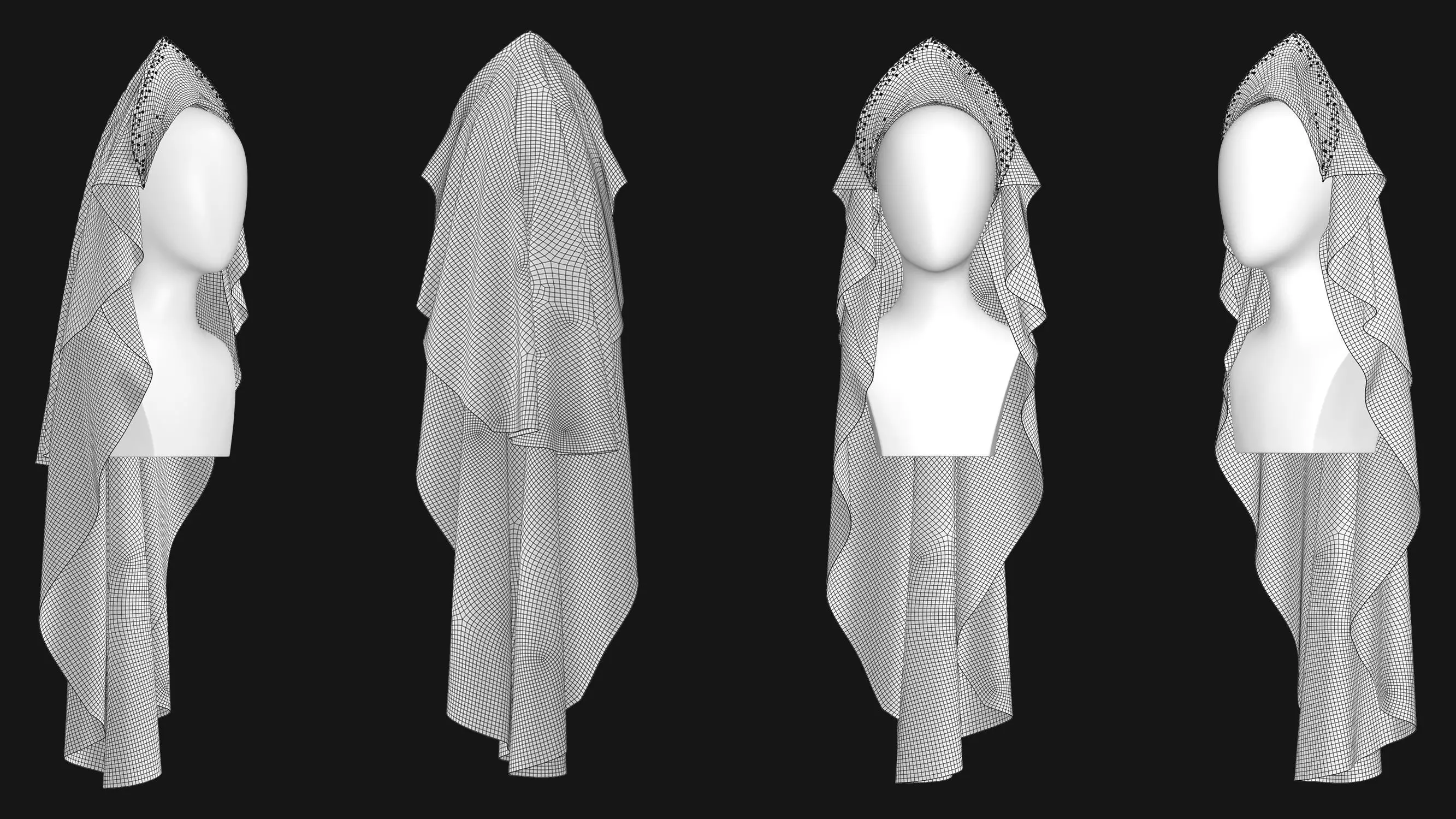 9 Female Headdress-EM 3D model_21