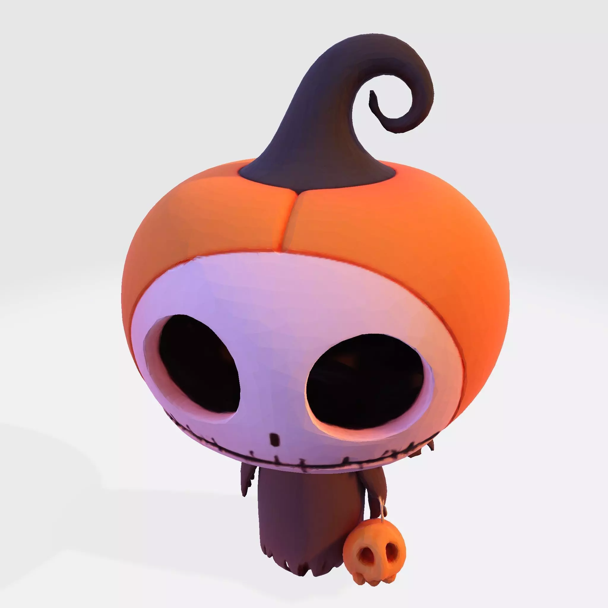 cute spooky creature for 3D print 3D print model_14