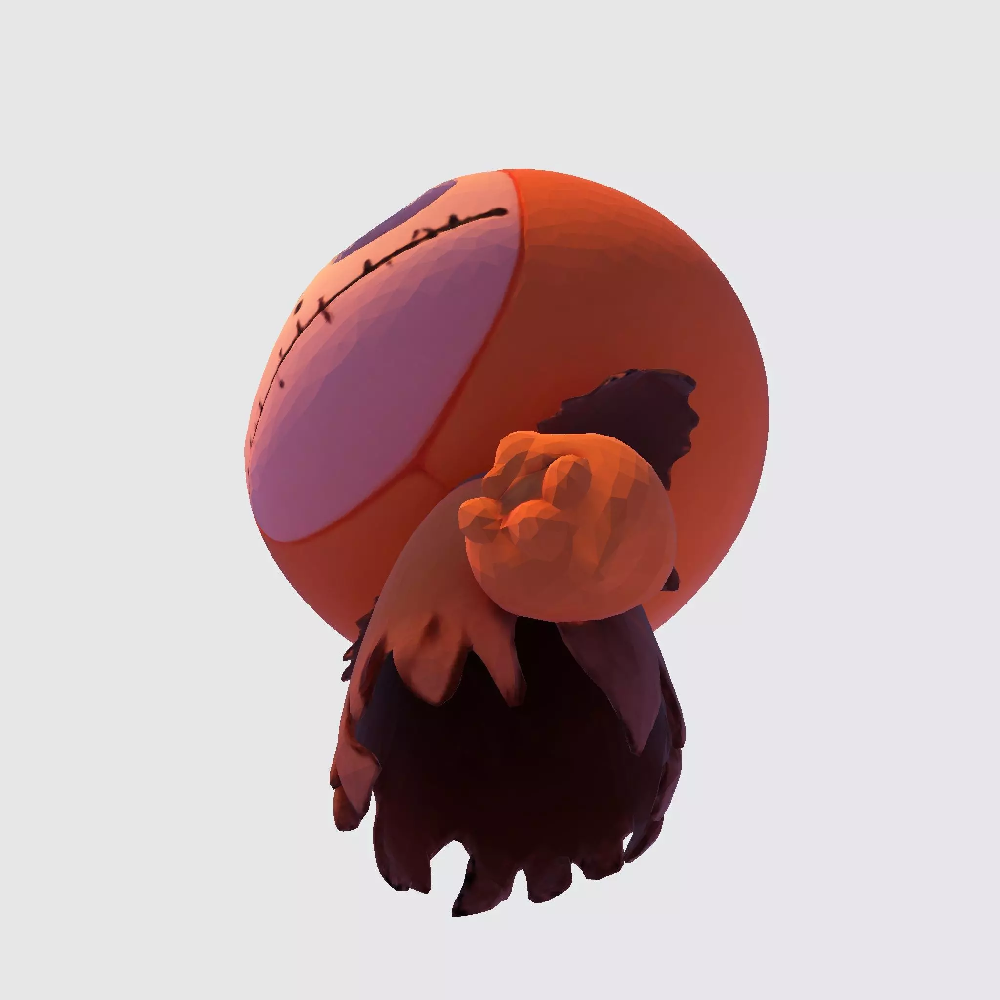 cute spooky creature for 3D print 3D print model_11