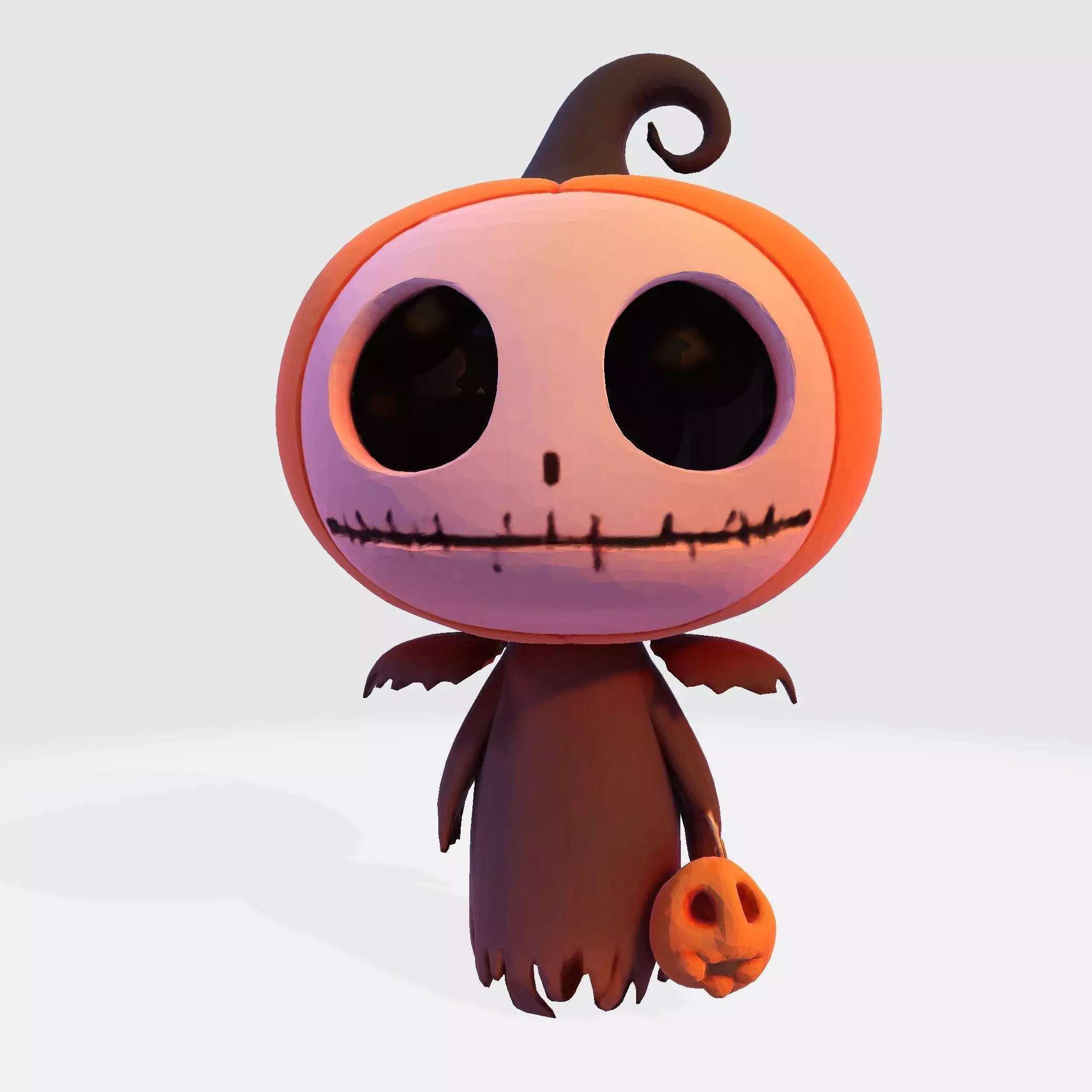 cute spooky creature for 3D print 3D print model_0
