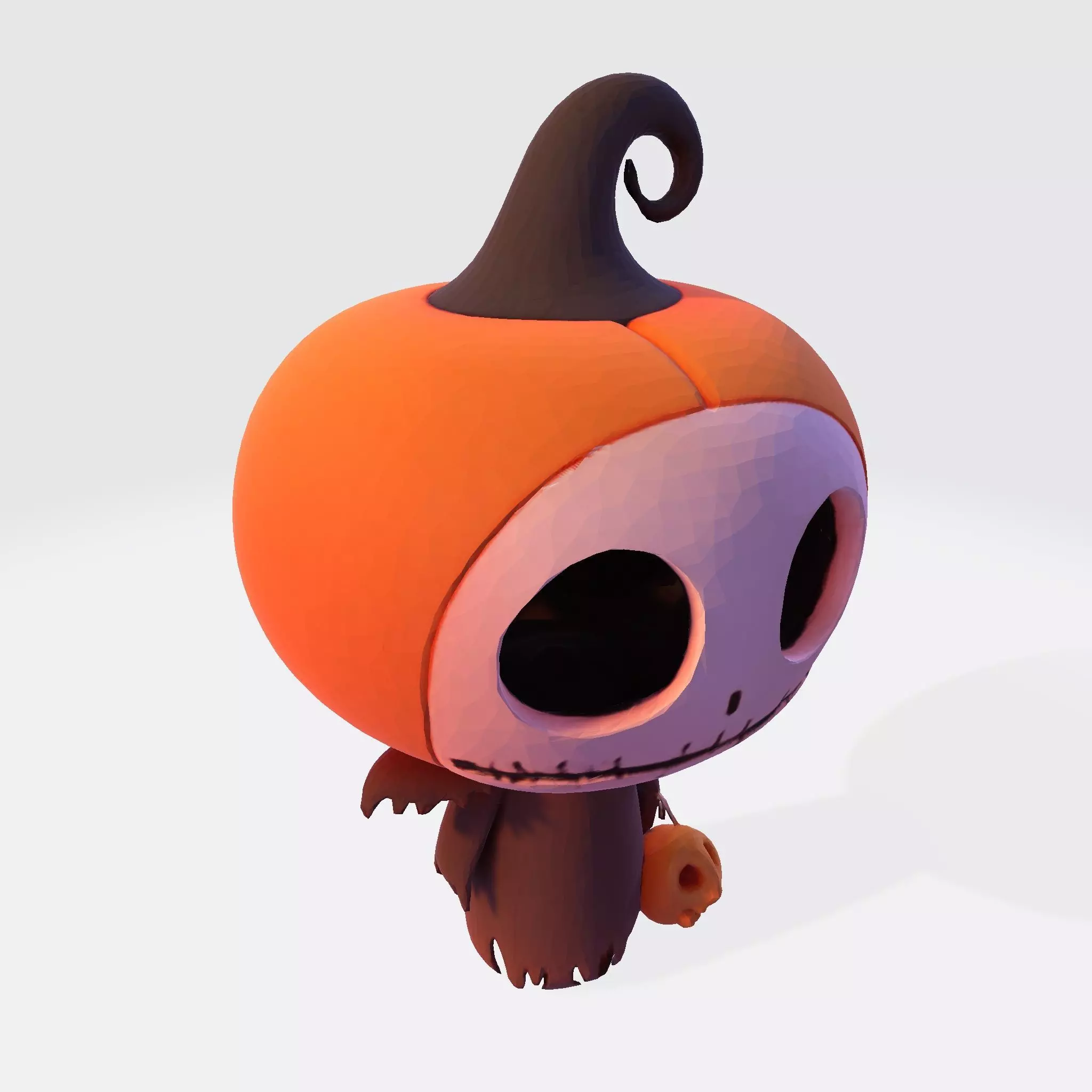 cute spooky creature for 3D print 3D print model_19