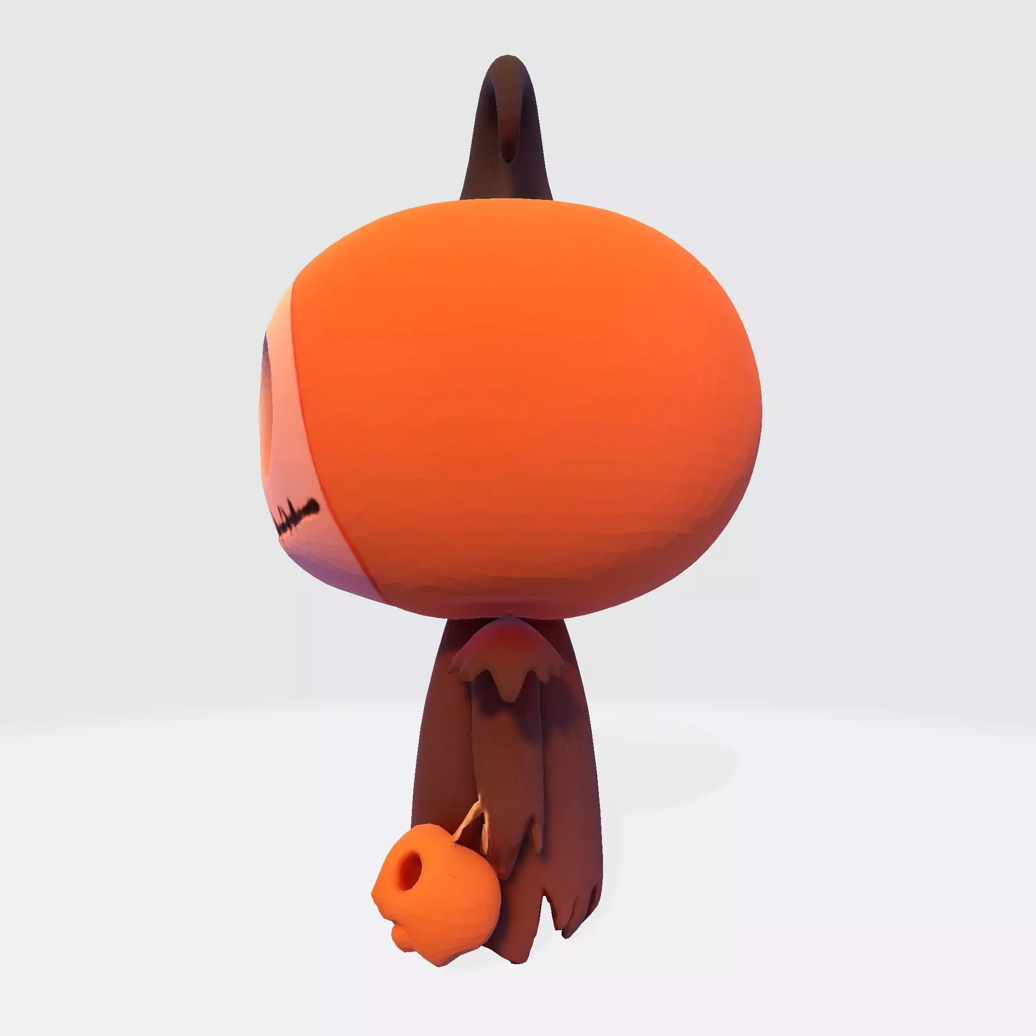 cute spooky creature for 3D print 3D print model_4