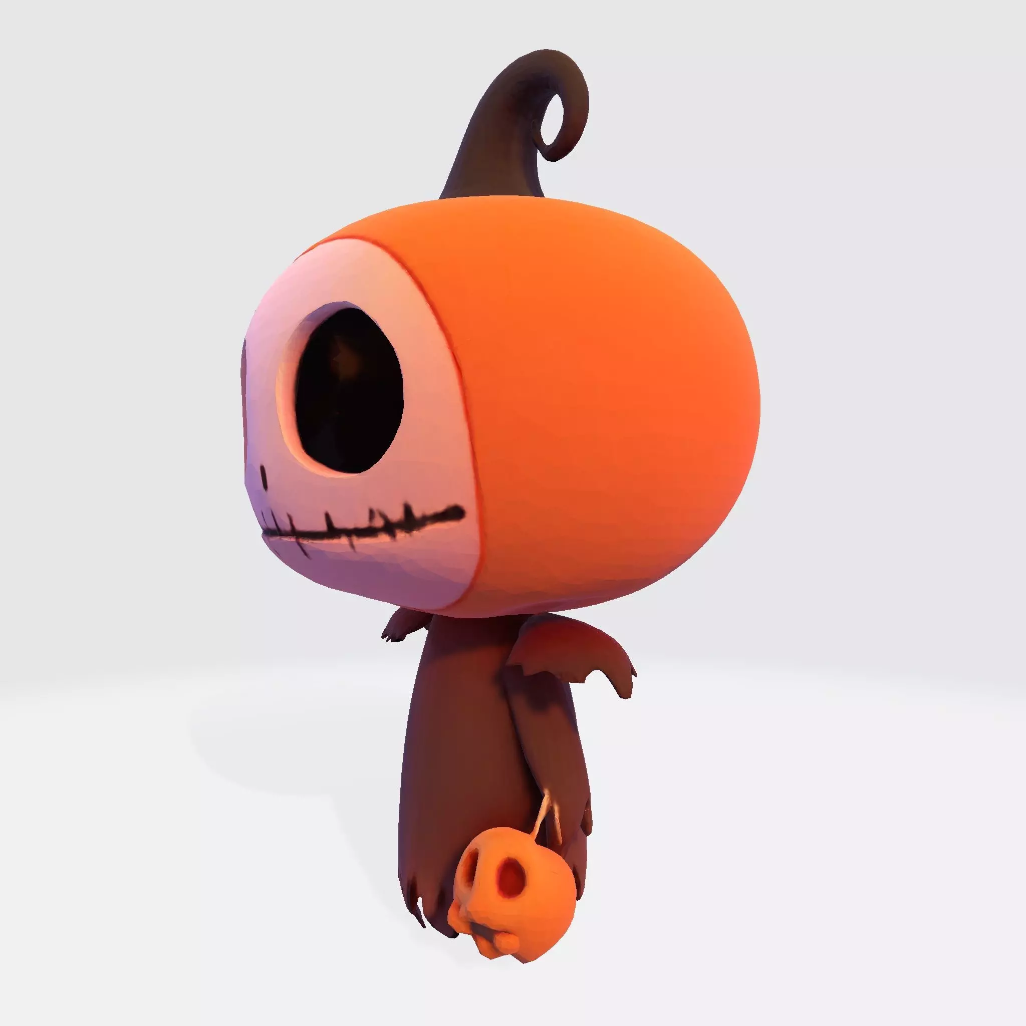 cute spooky creature for 3D print 3D print model_3