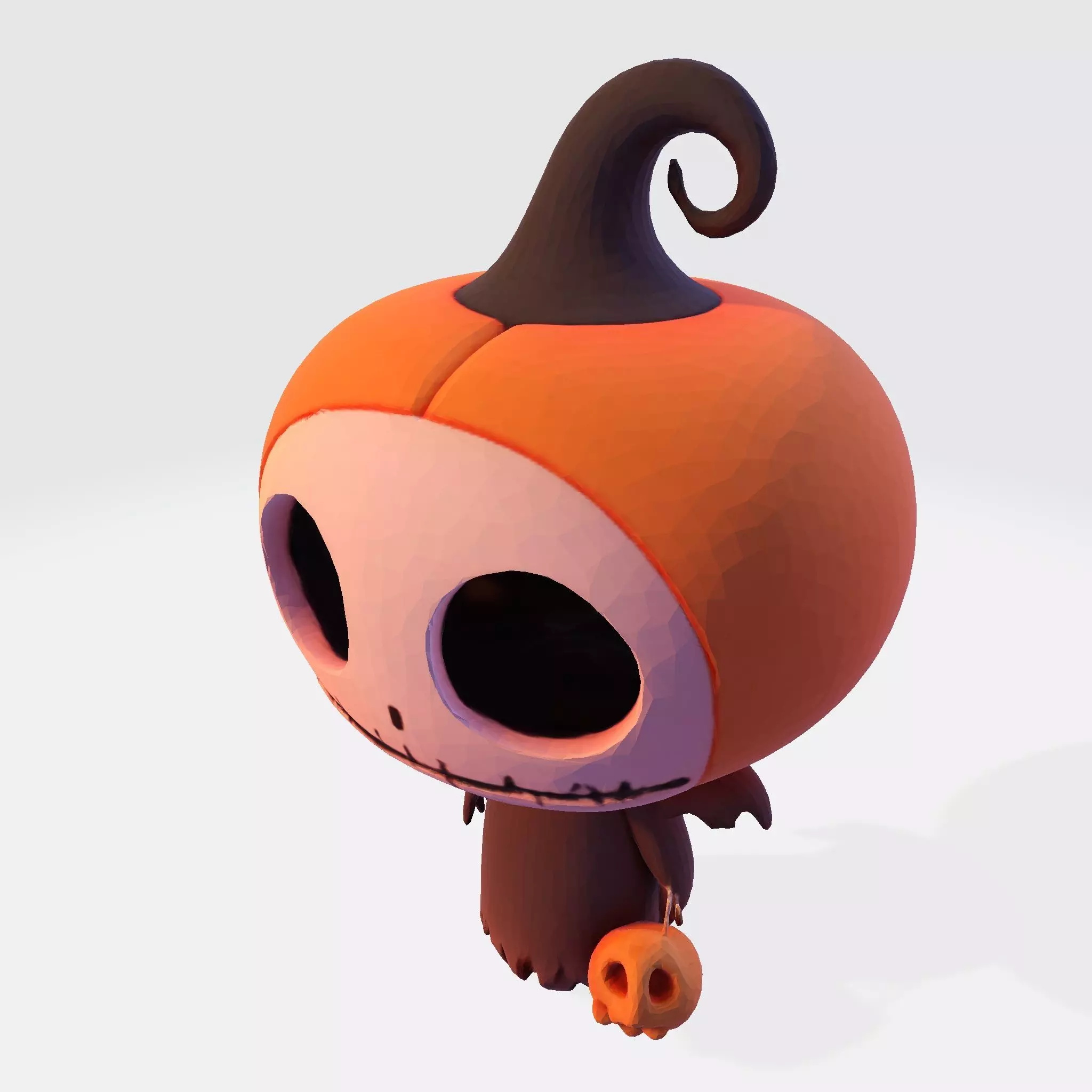 cute spooky creature for 3D print 3D print model_20