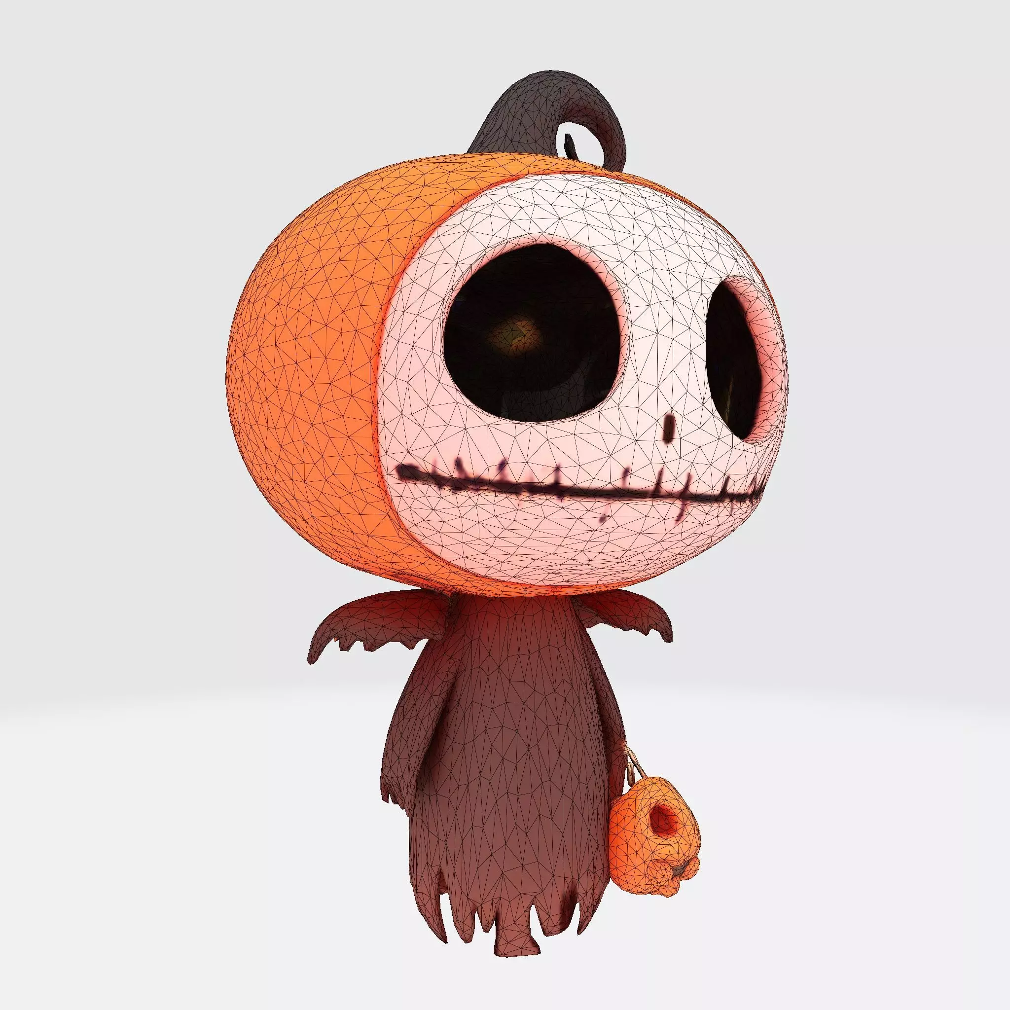 cute spooky creature for 3D print 3D print model_22