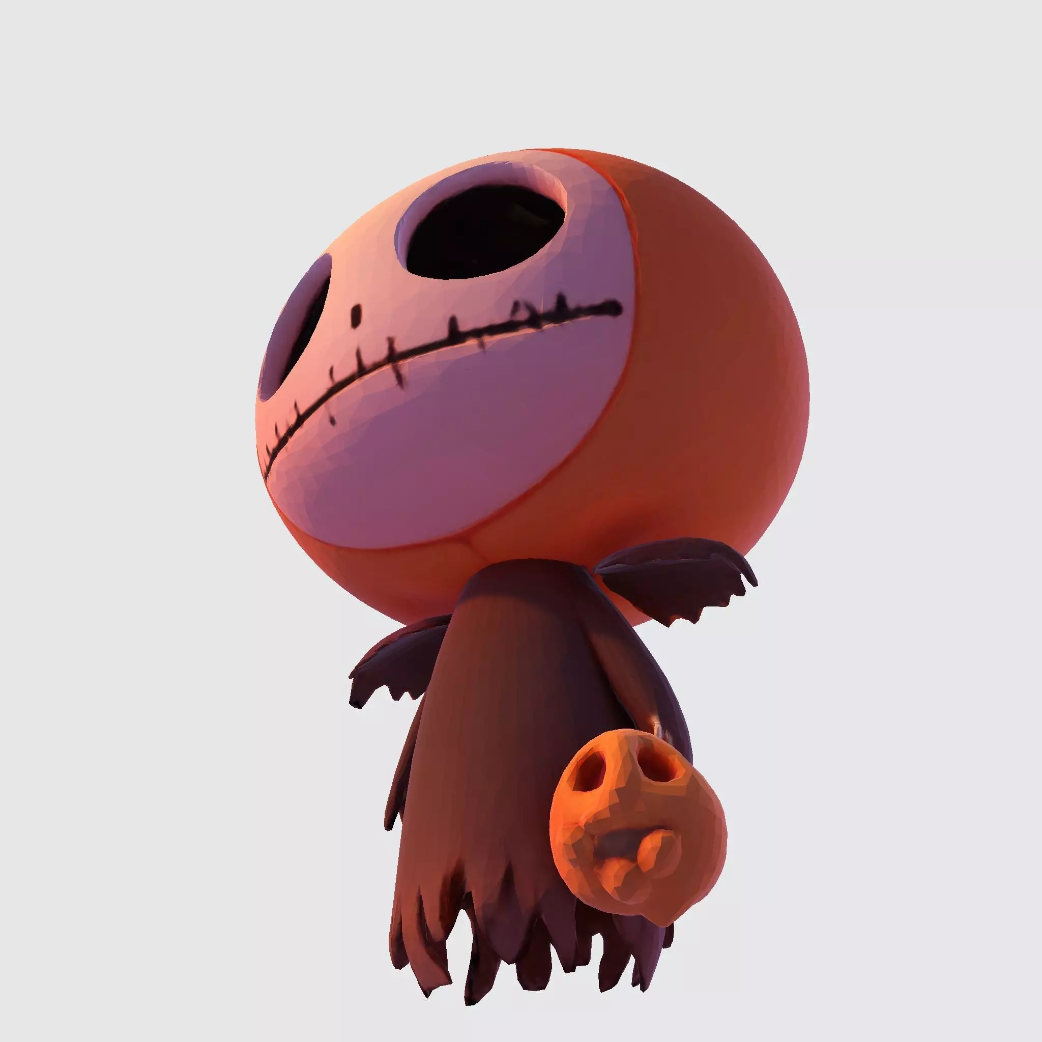 cute spooky creature for 3D print 3D print model_10