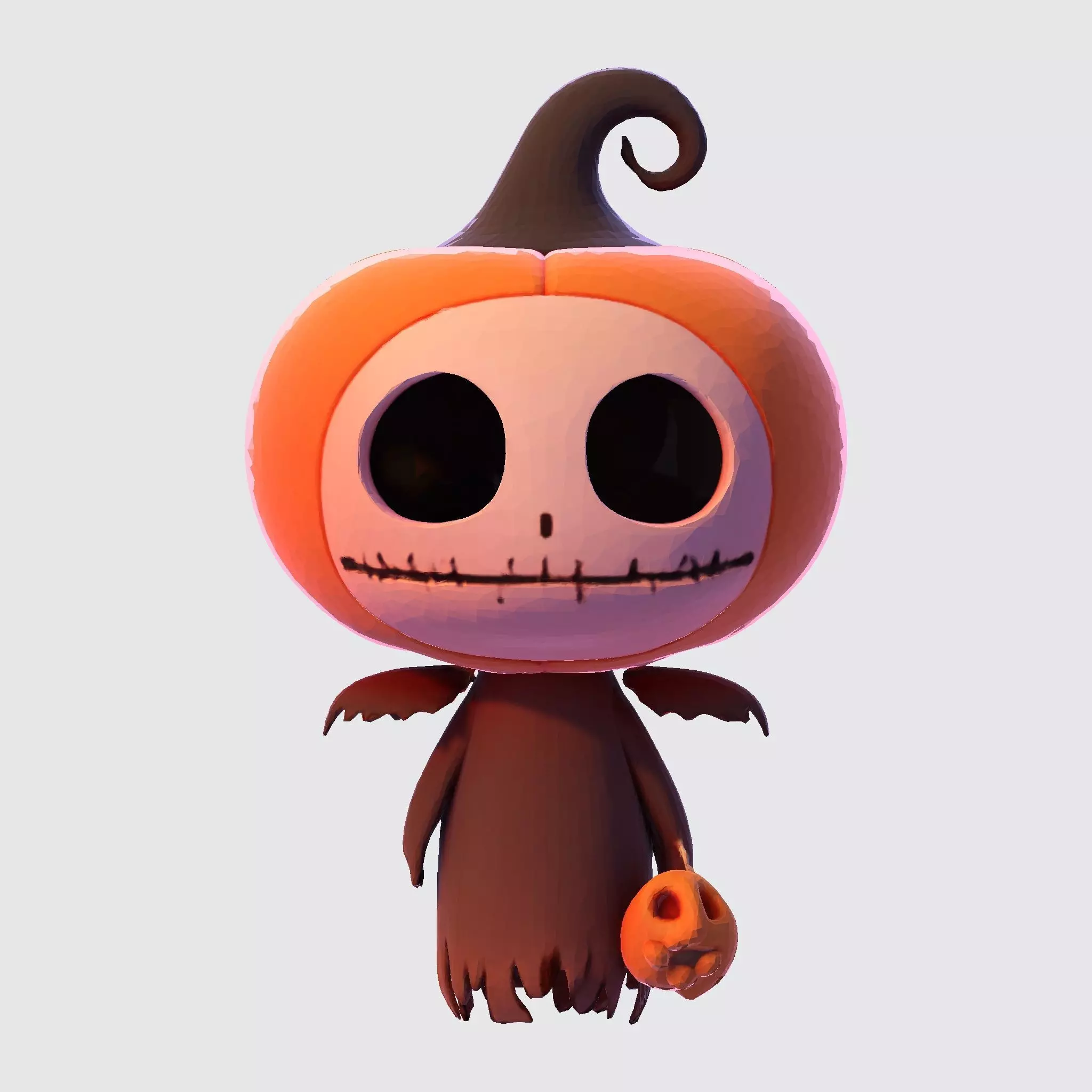 cute spooky creature for 3D print 3D print model_25