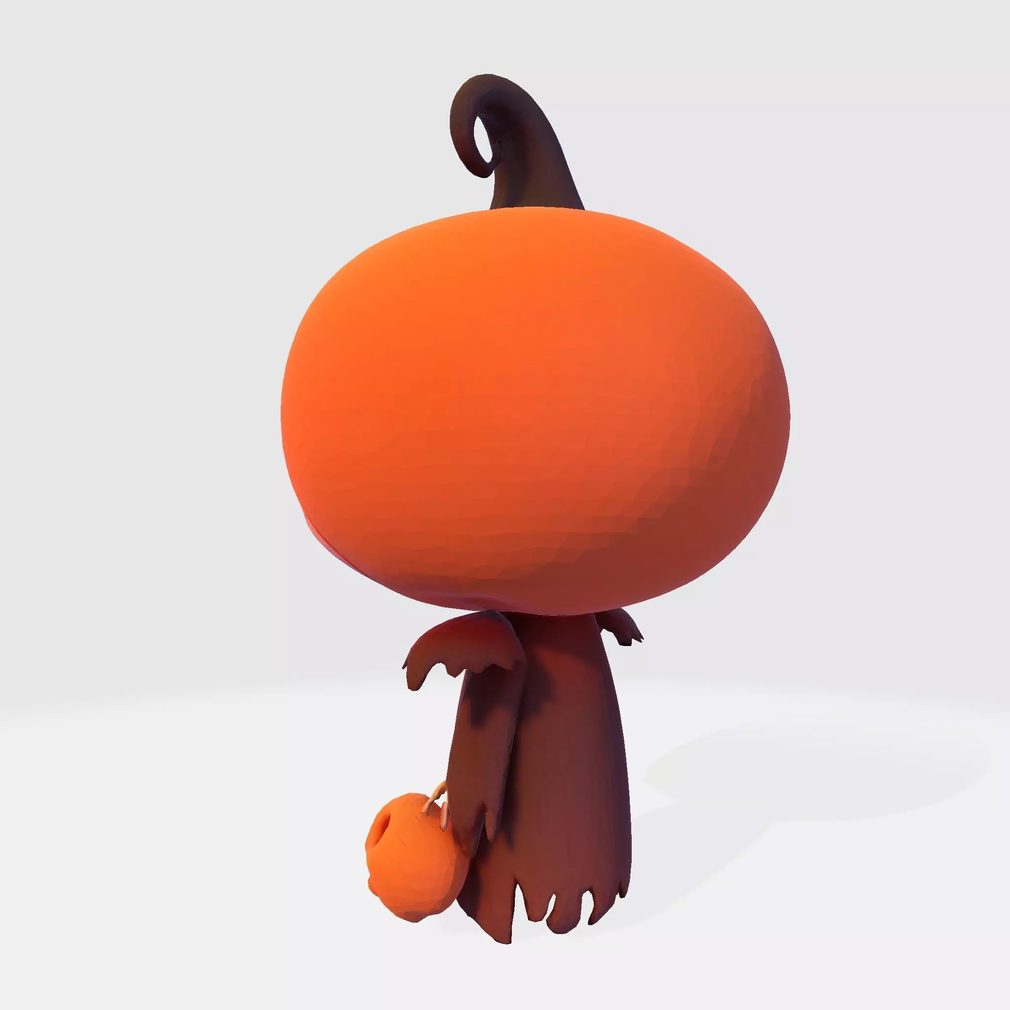 cute spooky creature for 3D print 3D print model_5