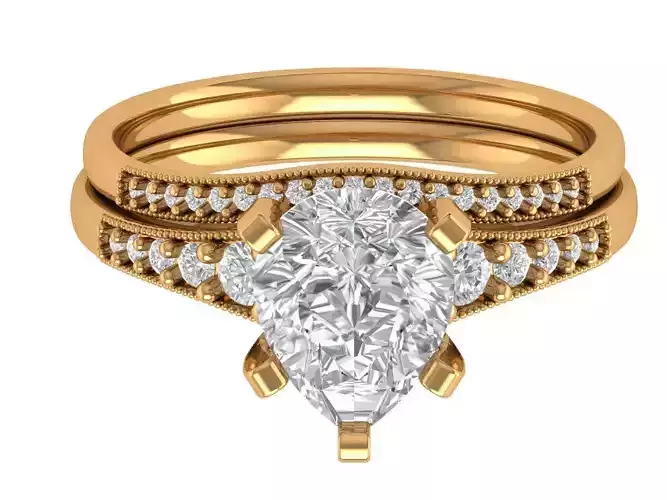 Pear Engagement Ring