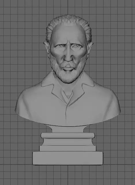Vincent van Gogh 3D print model