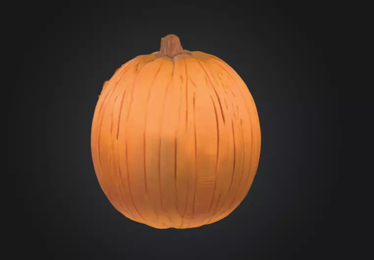 Eye Tree Pumpkin 3D model_4