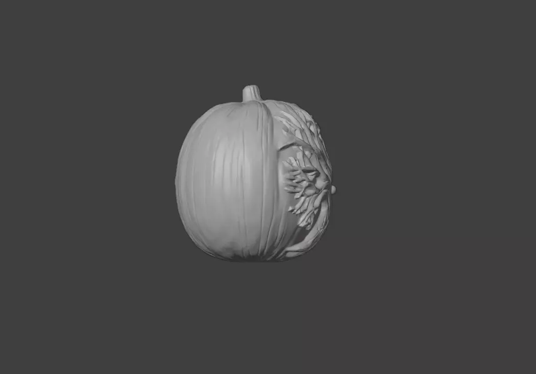 Eye Tree Pumpkin 3D model_15