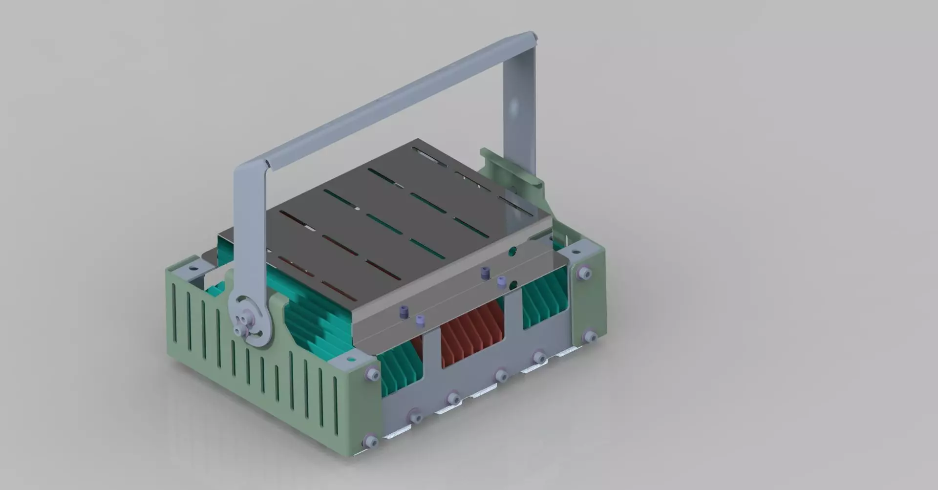 Sports Flood Light 3D model_5