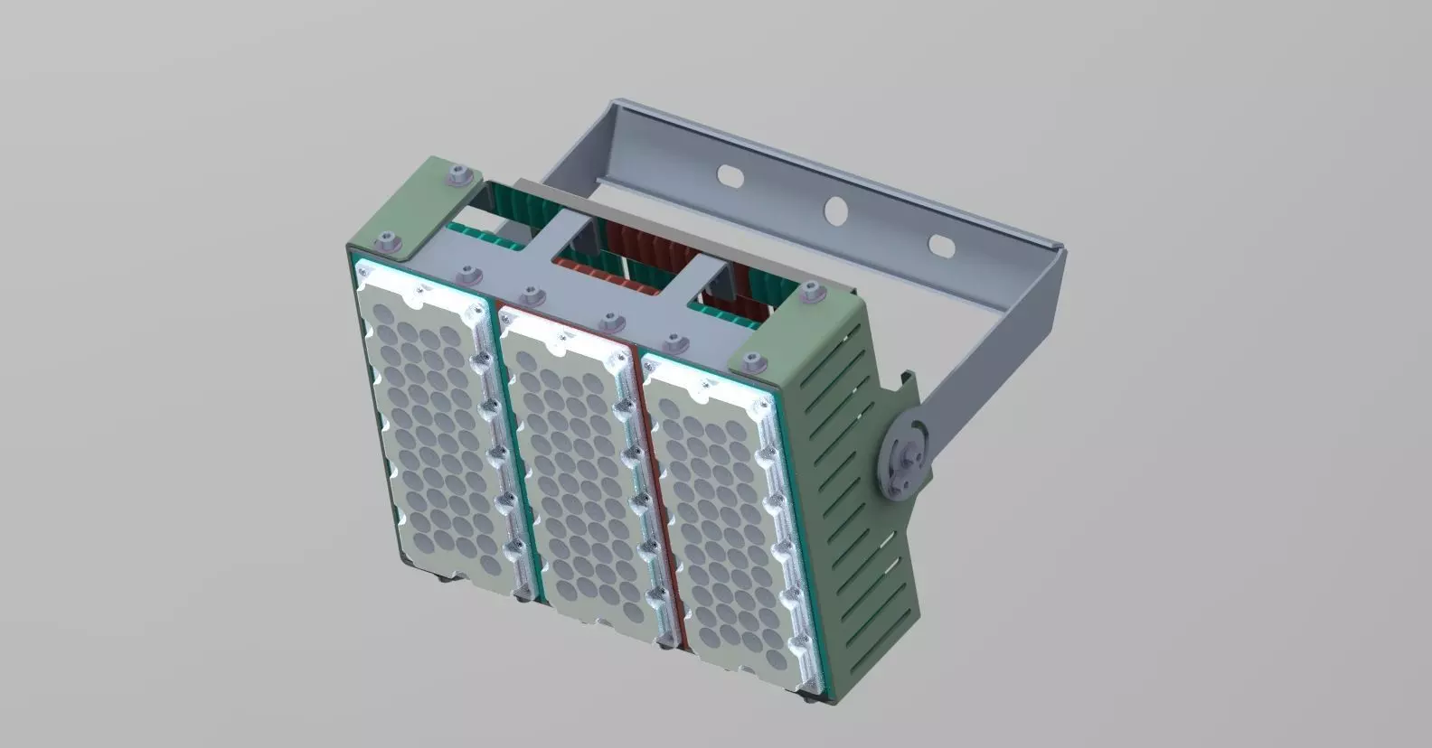 Sports Flood Light 3D model_1