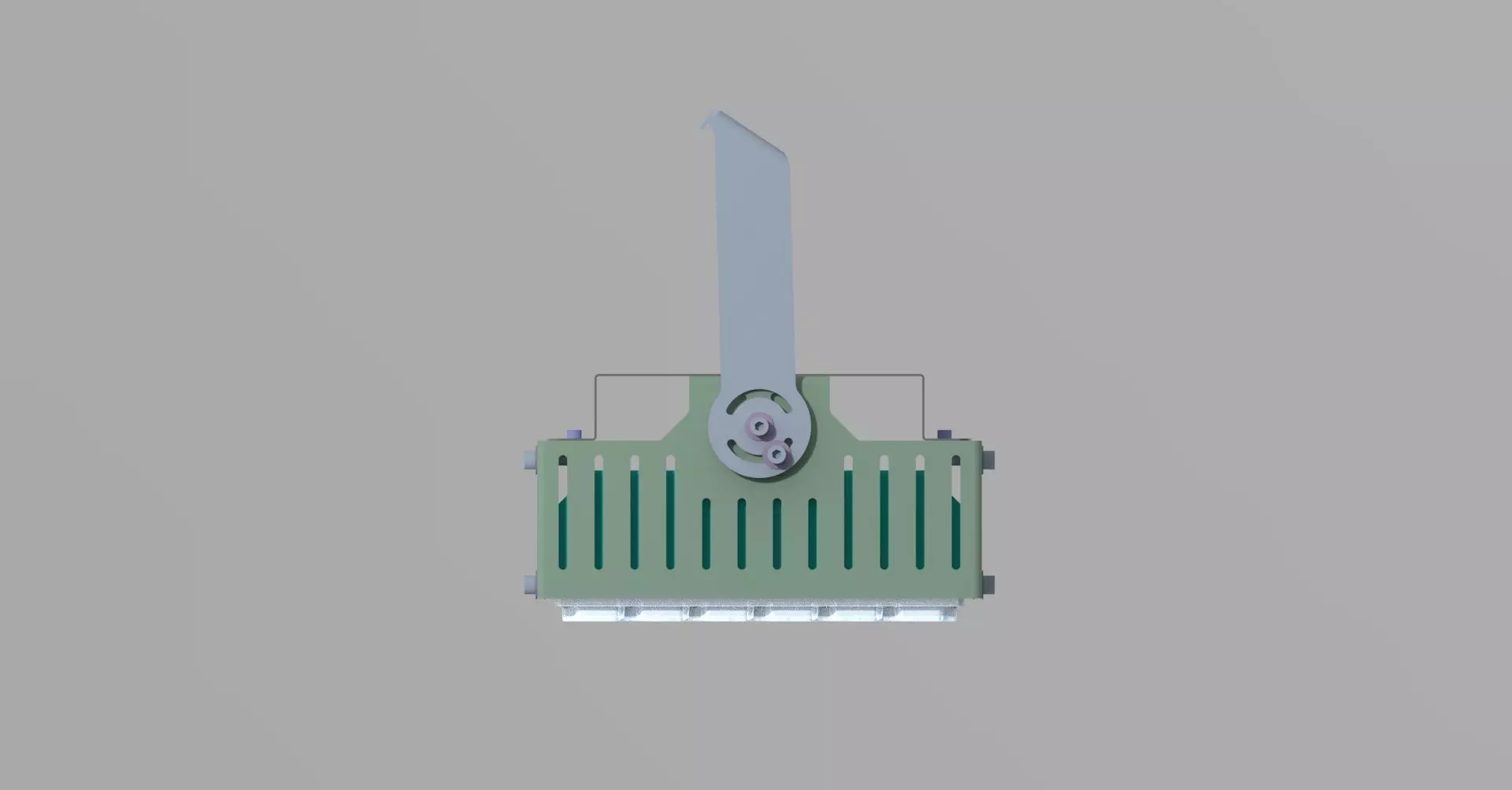 Sports Flood Light 3D model_3