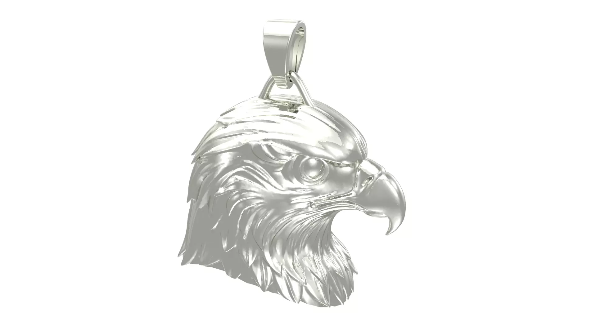 Eagle Fusion Pendant 3D print model_2